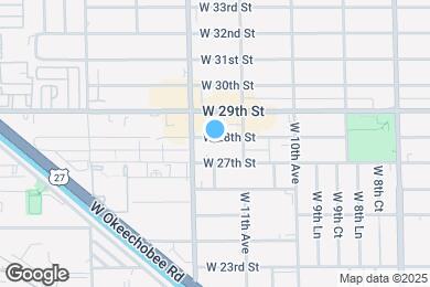 Map image of the property - 1150 W 28th St