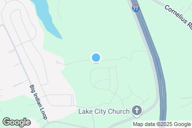 Map image of the property - 195 Hanks Bluff Dr