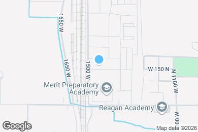 Map image of the property - 1458 W 150 N