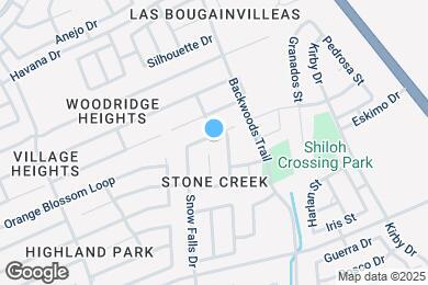 Map image of the property - 2107 Snow Falls Dr