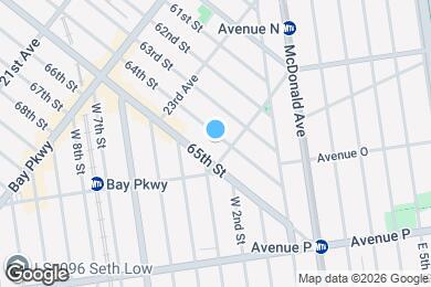 Map image of the property - 2370 64th St
