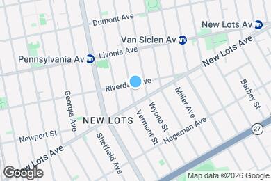 Map image of the property - 651 Vermont St