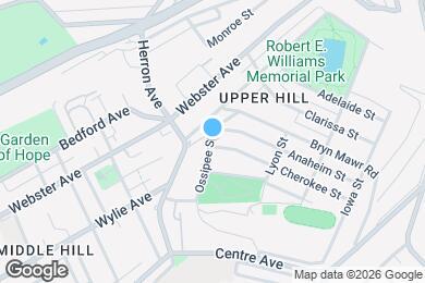 Map image of the property - 705 Cherokee St
