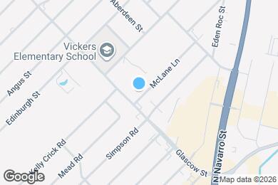 Map image of the property - 803 McLane St