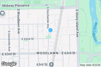 Map image of the property - 6143 S Dorchester Ave