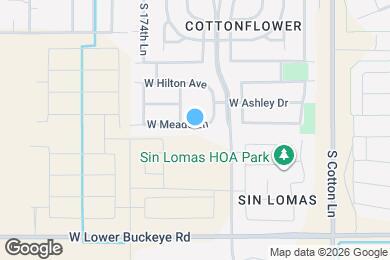 Map image of the property - 17345 W Watkins St