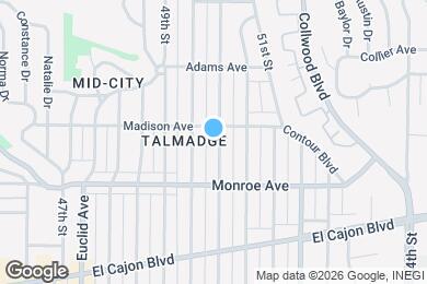 Map image of the property - 4578 50th St