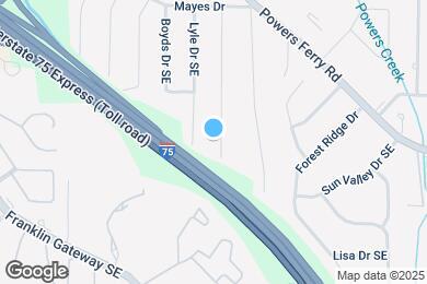 Map image of the property - 590 Oriole Dr SE