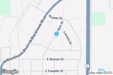 Map image of the property - 747 Salem St