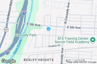 Map image of the property - 701 Northview Ave