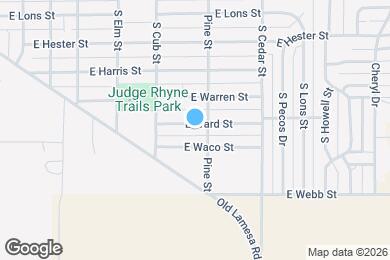 Map image of the property - 1214 E Ward St