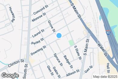 Map image of the property - 25 Downing St