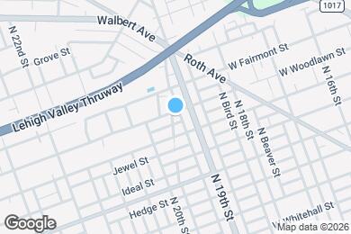 Map image of the property - 1223 N Albright Ave