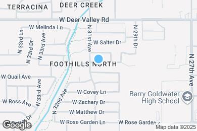 Map image of the property - 3059 W Lone Cactus Dr