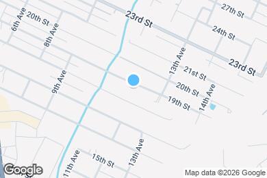 Map image of the property - 1202 19th St