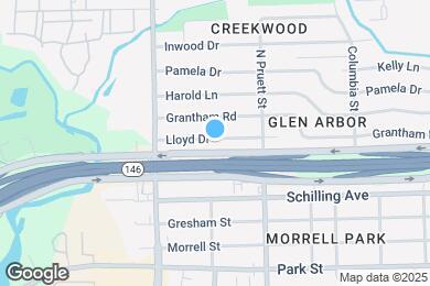 Map image of the property - 619 Lloyd Dr