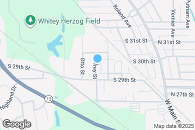 Map image of the property - 2927 Godfrey St