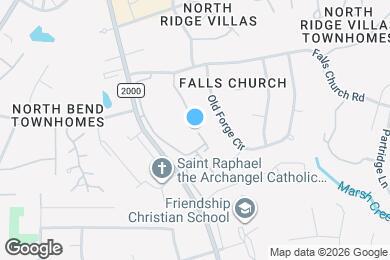 Map image of the property - 1213 Manassas Court
