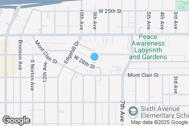 Map image of the property - 3833 W 28th St