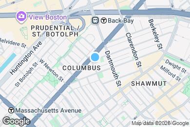 Map image of the property - 193 W Canton St