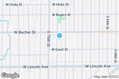 Map image of the property - 2132 S 75th St