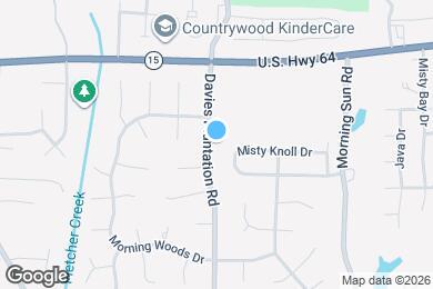 Map image of the property - 2804 Davies Plantation Rd