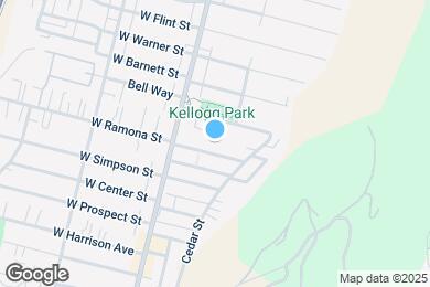 Map image of the property - 109 E Ramona St