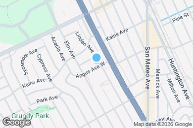 Map image of the property - 601 Linden Ave