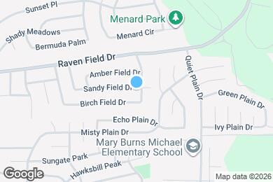 Map image of the property - 9906 Sandy Field Dr