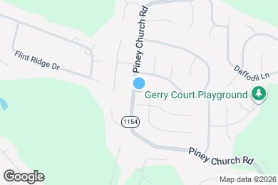 Map image of the property - 1243 Piney Church Rd