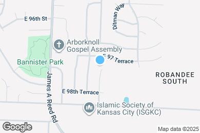 Map image of the property - 9734 Booth Ave