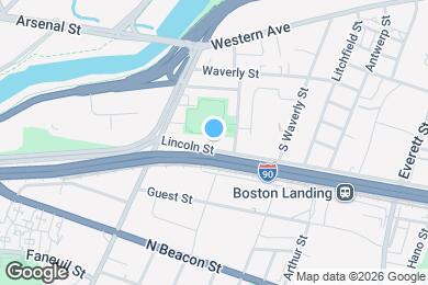 Map image of the property - 42 Lincoln St