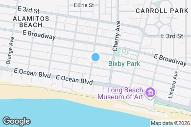 Map image of the property - 100 Hermosa Ave