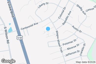 Map image of the property - 2818 Frontier Ct