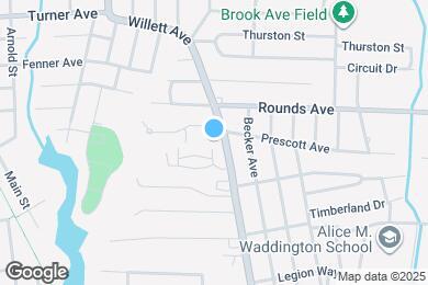 Map image of the property - 697 Willett Ave