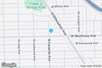 Map image of the property - 5162 W Montrose Ave
