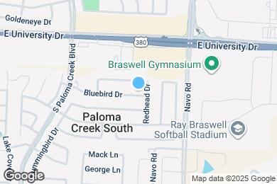 Map image of the property - 1725 Bluebird Dr