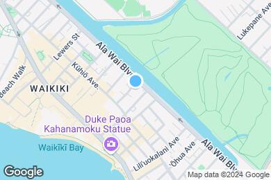 Map image of the property - Waikiki Walina Apartments