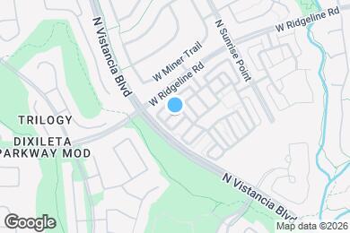 Map image of the property - 12577 W Steed Ridge