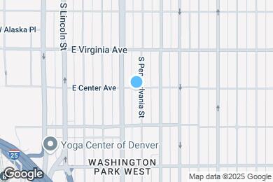 Map image of the property - 601 S Pennsylvania St