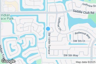 Map image of the property - 487 SW 169th Terrace