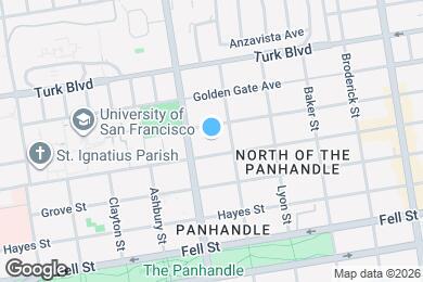 Map image of the property - 2001 McAllister St