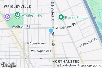 Map image of the property - 3532 N Halsted St