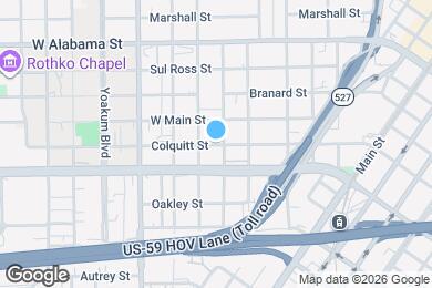 Map image of the property - 720 Colquitt St