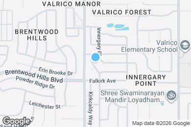 Map image of the property - 607 Briarcliff Dr