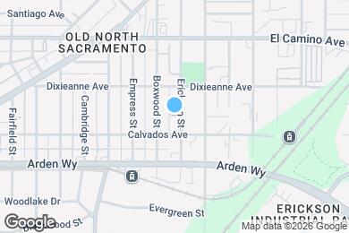 Map image of the property - 2335 Erickson St