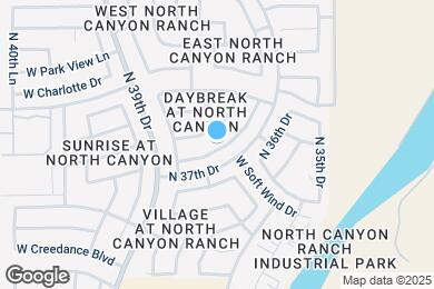 Map image of the property - 3828 W Mariposa Grande Ln