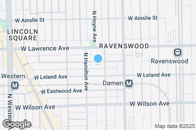 Map image of the property - 2113 W Giddings St