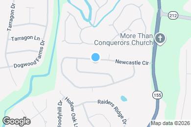 Map image of the property - 4605 Newcastle Cir