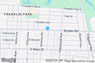 Map image of the property - 1667 Bryden Rd